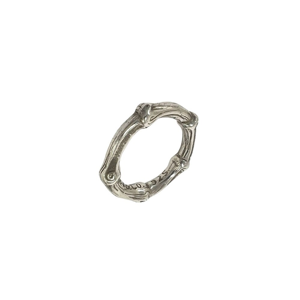 TIFFANY&Co. Tiffany Vintage Bamboo Ring, Sterling Silver 925, Accessory, 48401